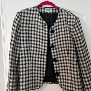 Size 14 Houndstooth Jacket- Used